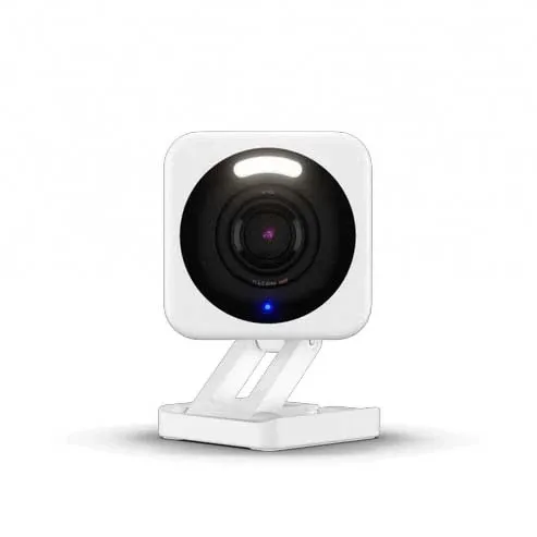 White WYZE Cam v4 2.5K HD WiFi Smart Home Aquarium Security Camera