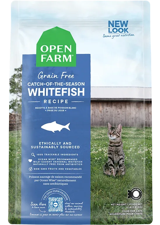 Whitefish Grain-Free Cat Kibble