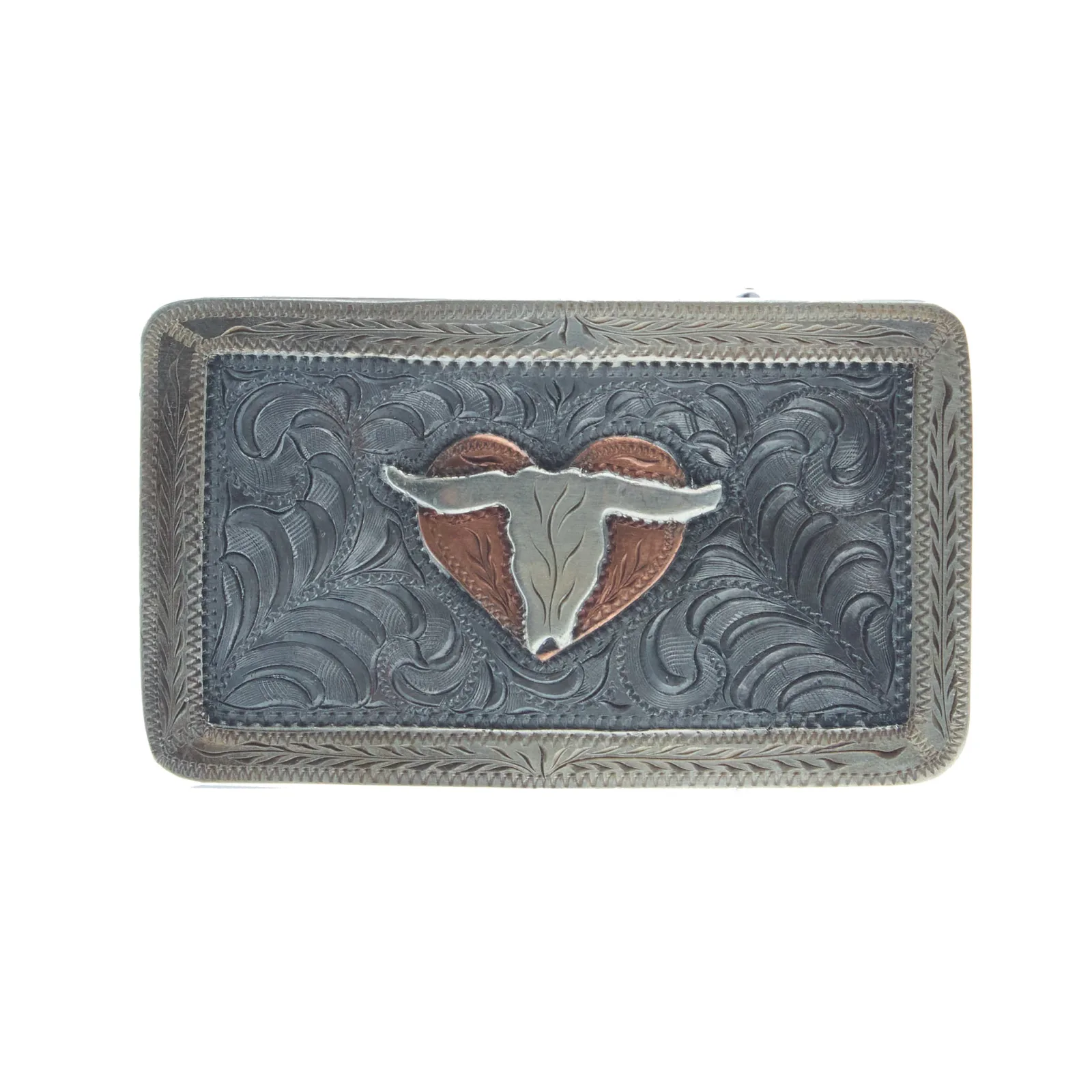 White`S Bits And Spurs 1.5in Steel Trophy Buckle - Image 2