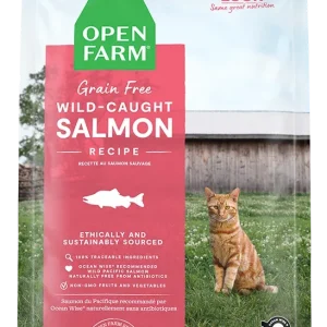 Wild-Caught Salmon Grain-Free Cat Kibble