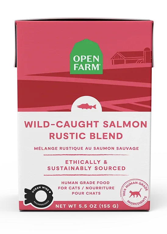 Wild-Caught Salmon Rustic Blend Wet Cat Food