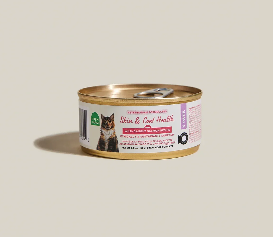 Wild-Caught Salmon Skin & Coat Health Pâté for Cats - Image 2