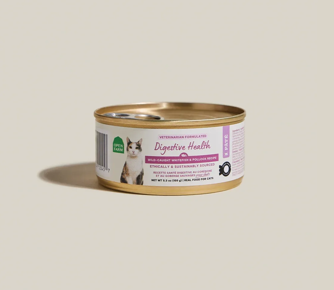 Wild-Caught Whitefish & Pollock Digestive Health Pâté for Cats - Image 2