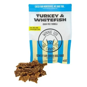 Winnie Lou Air Dried Turkey and Whitefish Dog Food 2.25 lb