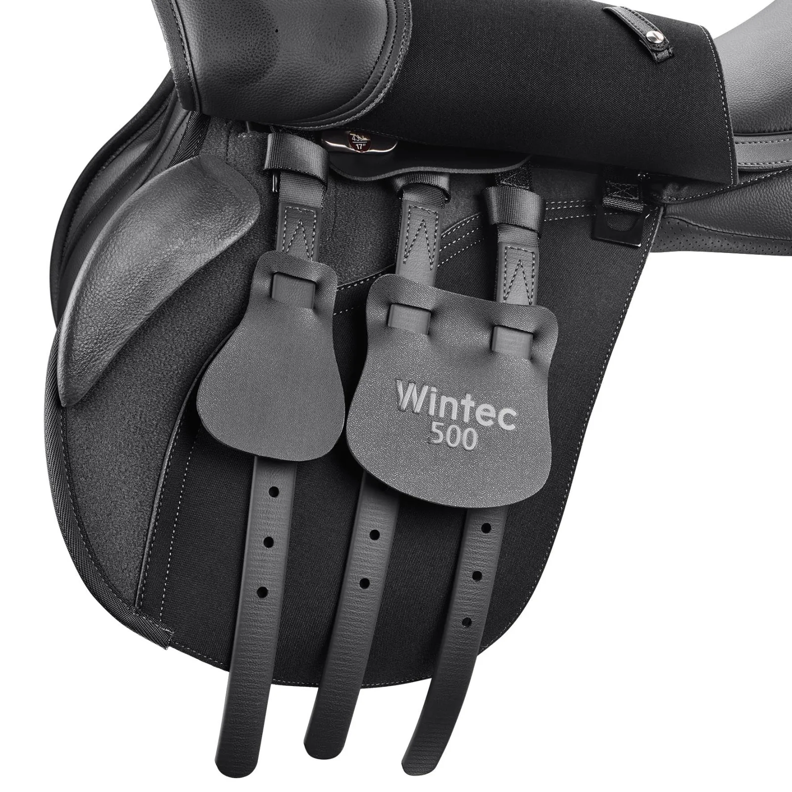 Wintec 500 All-Purpose Saddle with Flocked Panels - Image 2