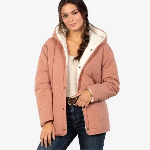 Wishlist Country Grace Blush Fleece Jacket