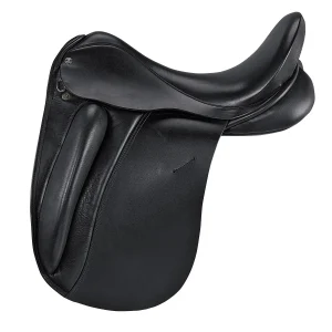 Wolfgang Signature Solo Dressage Saddle in Smooth Leather by Custom Saddlery