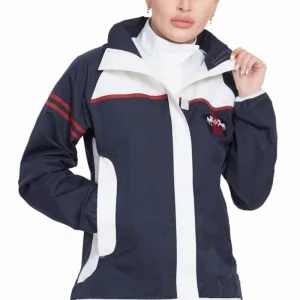 Women's Rain Jacket - Waterproof Shell with Adjustable Hood