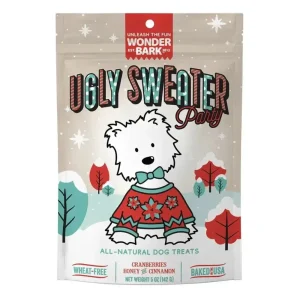 Wonder Bark Christmas Dog Treats All Natural - Ugly Sweater