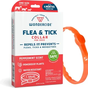 Wondercide Flea And Tick Dog Collar For Dogs-Peppermint