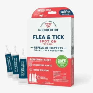 Wondercide Flea & Tick Spot On for Dogs Peppermint