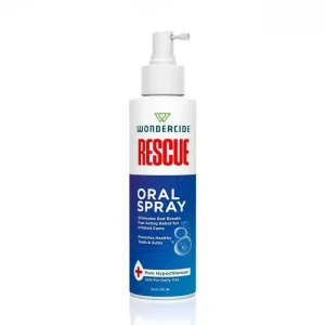 Wondercide Rescue Oral Spray for Dogs and Cats Freshens Breath 8.5oz