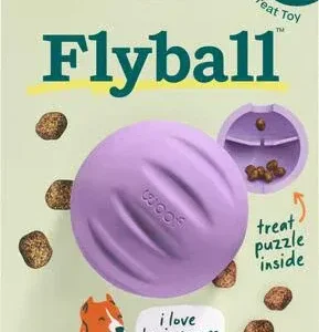 Woof Flyball Fetch Ball & Fits Standard Launchers Interactive Dog Toy