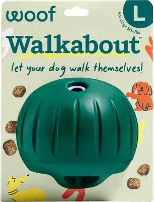 Woof Walkabout Dog Puzzle Toy & Slow-Feeder Kibble Dispenser