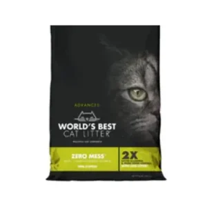 World's Best Cat Litter Yellow Bag Zero Mess Clumping - Pine Scented Litter 6lb