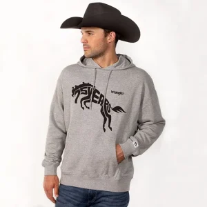 Wrangler 75 Years Grey Hoodie