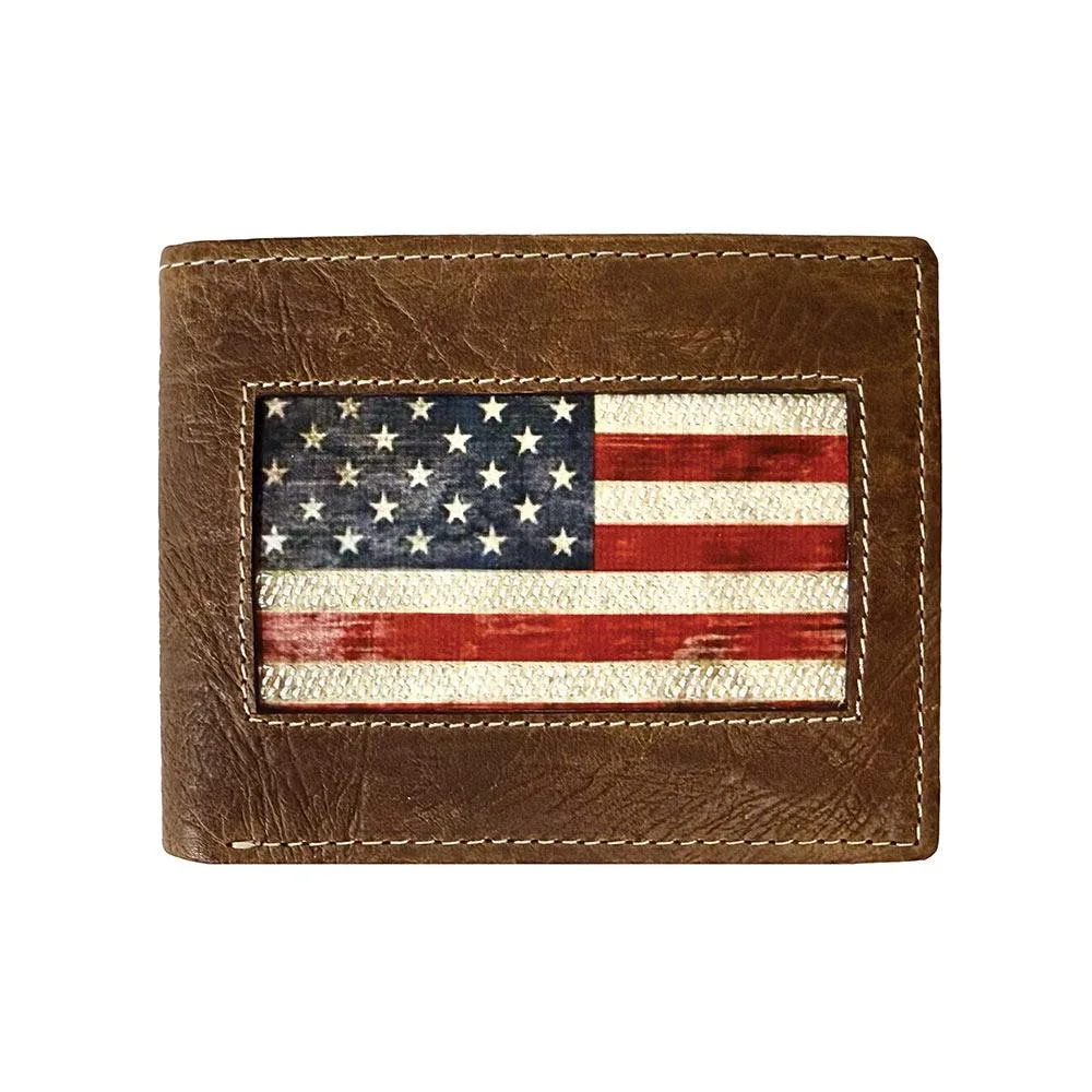 Wrangler American Flag Bi-Fold Wallet