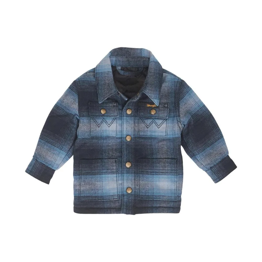 Wrangler Baby Boy's Blue Shirt Jacket