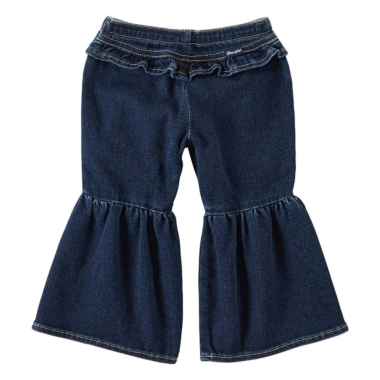 Wrangler Baby Girl Ruffle Leg Flare Jean - Image 2