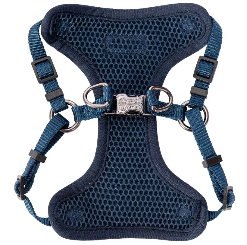 Wrangler Blue Southwest Sherpa Comfort Dog Harness - Image 2