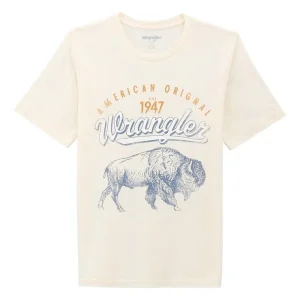 Wrangler Boy's American Original White Tee Shirt