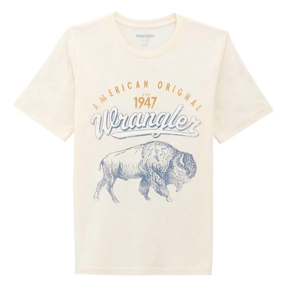Wrangler Boy's American Original White Tee Shirt