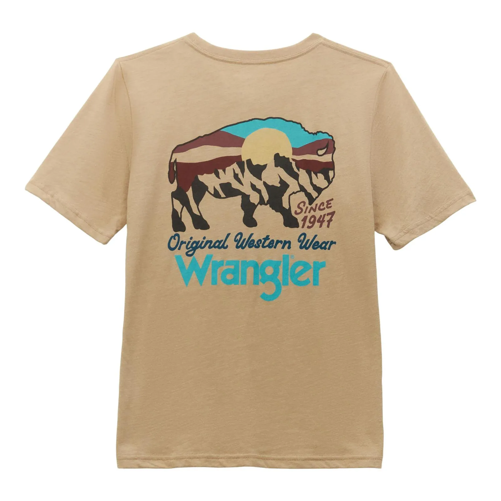 Wrangler Boy's Bison Scenic Tee - Image 2