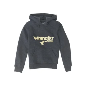 Wrangler Boy's Black Hoodie