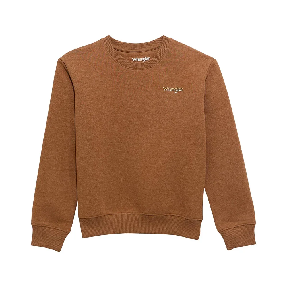 Wrangler Boy's Mocha Tougher Than Nails Sweatshirt - Image 2