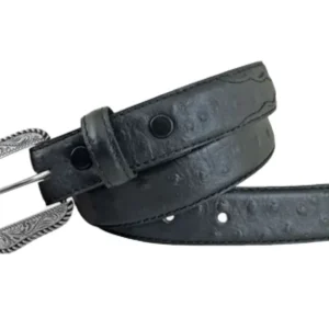 Wrangler Boy's Ostrich Leather Belt