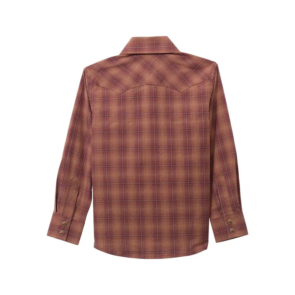 Wrangler Boy's Retro Rawhide Long Sleeve Shirt - Image 2