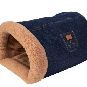 Wrangler Denim Pocket Cave Dog Bed