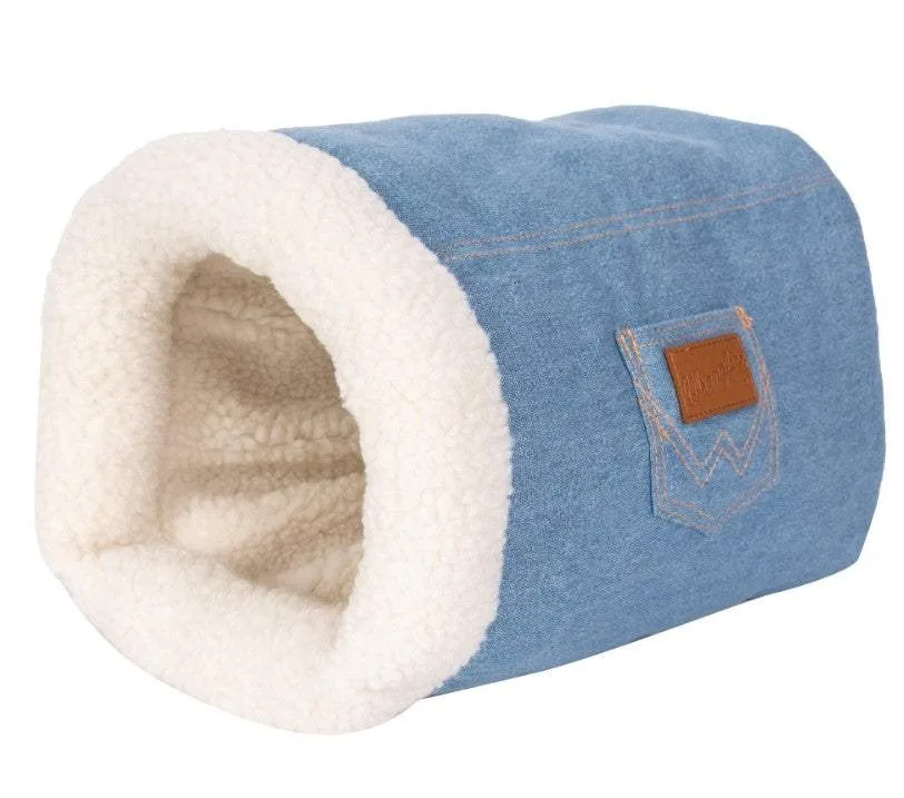 Wrangler Denim Pocket Cave Dog Bed - Image 2