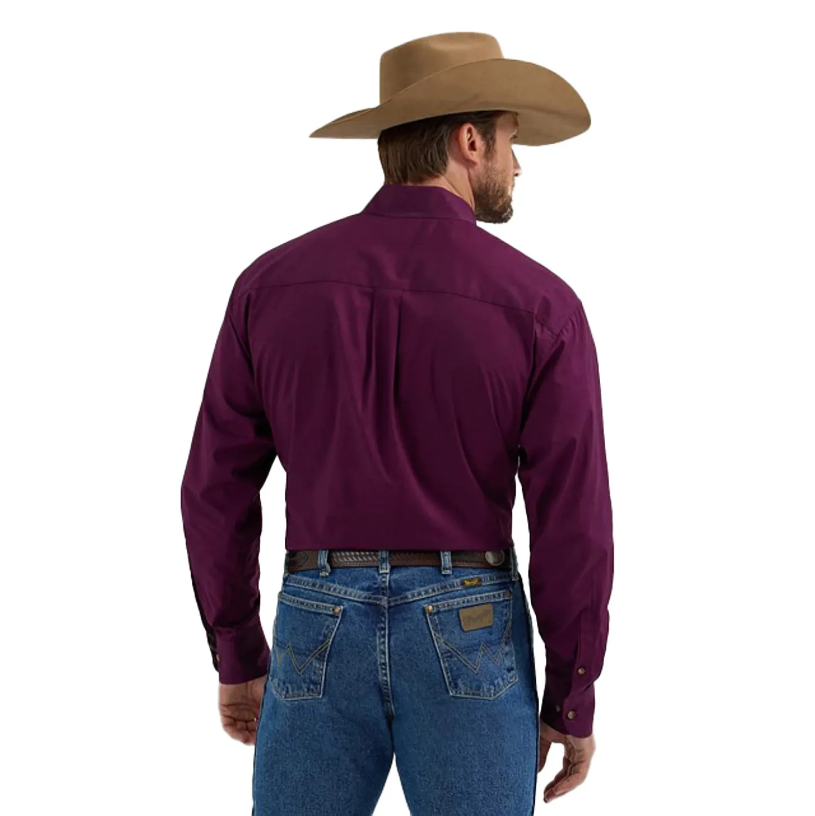 Wrangler George Strait Burgundy Shirt - Image 2
