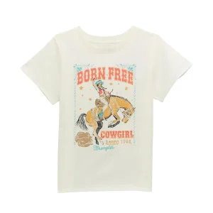 Wrangler Girl's Born Free Tee Shirt