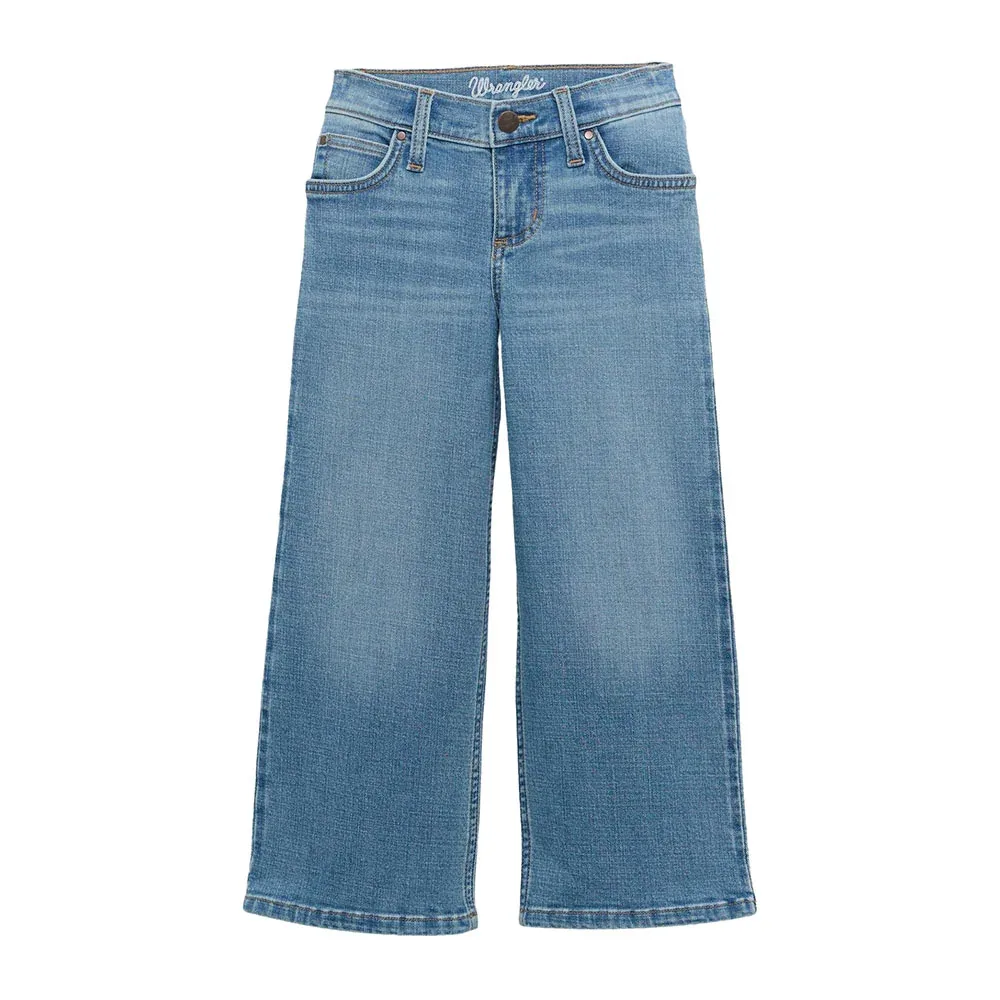 Wrangler Girl's Carla Wide Leg Jeans - Image 2