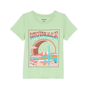Wrangler Girl's Green Desert Tee Shirt