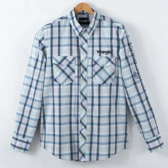 Wrangler Logo Oceanic Shirt