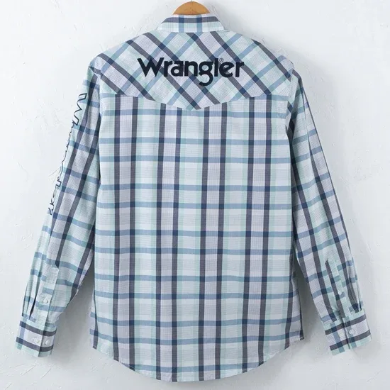 Wrangler Logo Oceanic Shirt - Image 2