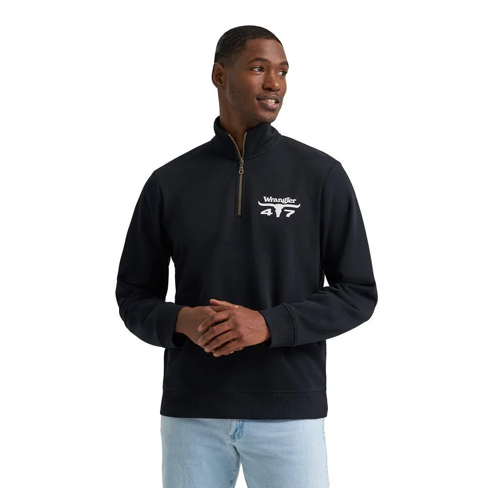 Wrangler Men's Black Beauty 47 Pullover