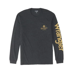 Wrangler Men's Graphic Long Sleeve Tee