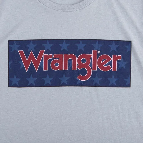 Wrangler Men's Grey Logo Tee - Image 2