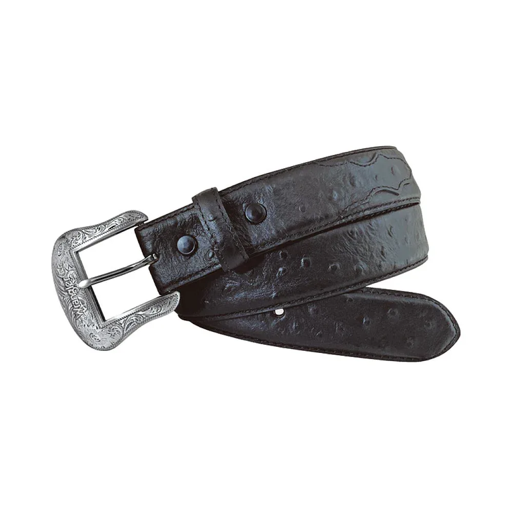 Wrangler Men's Ostrich Leather Belt - Image 2