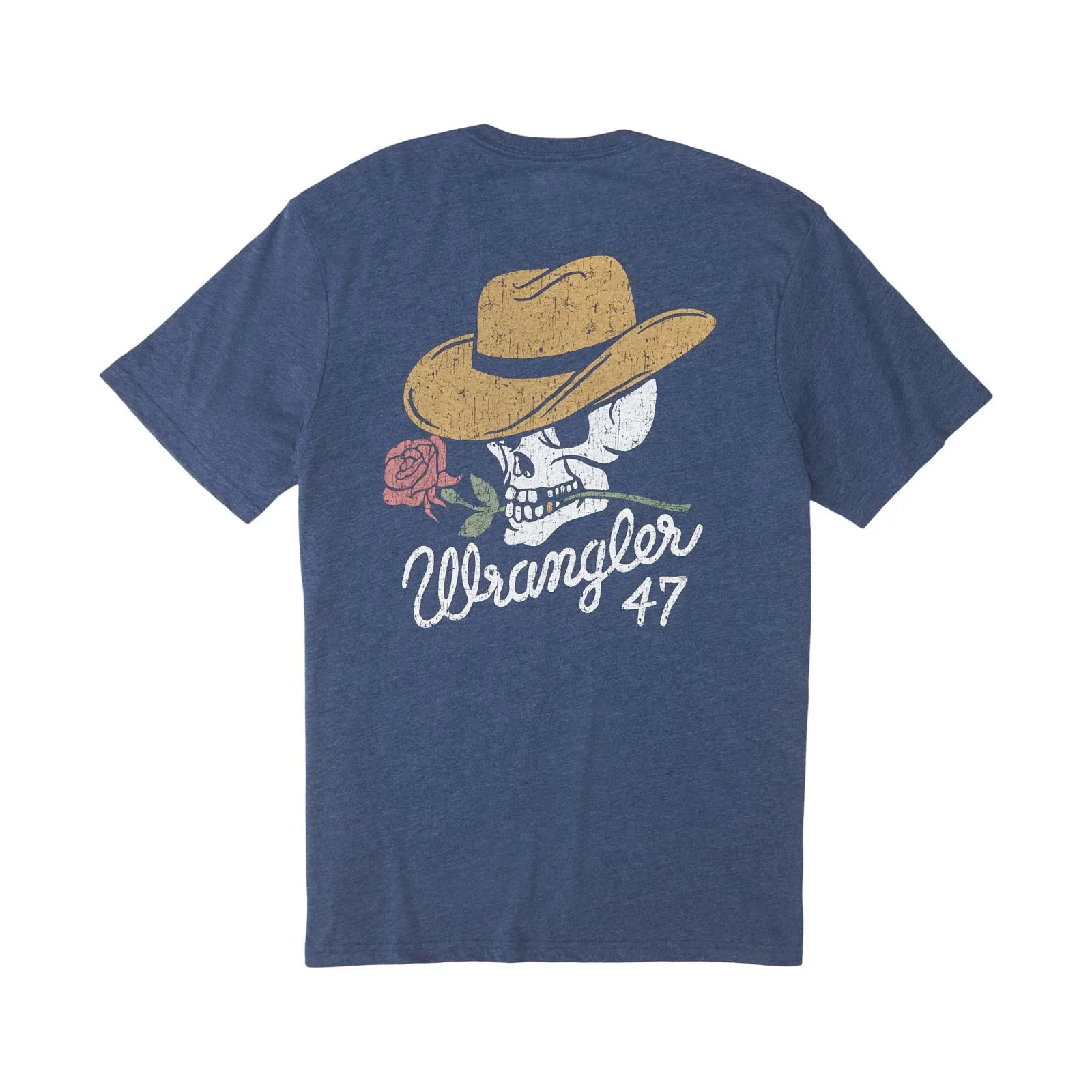Wrangler Men's Skull and Rose Tee - Image 2