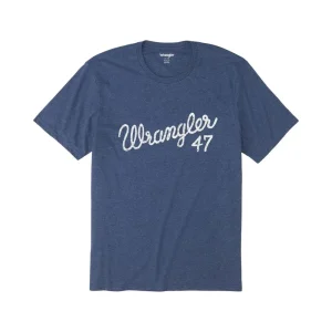 Wrangler Men's Skull and Rose Tee