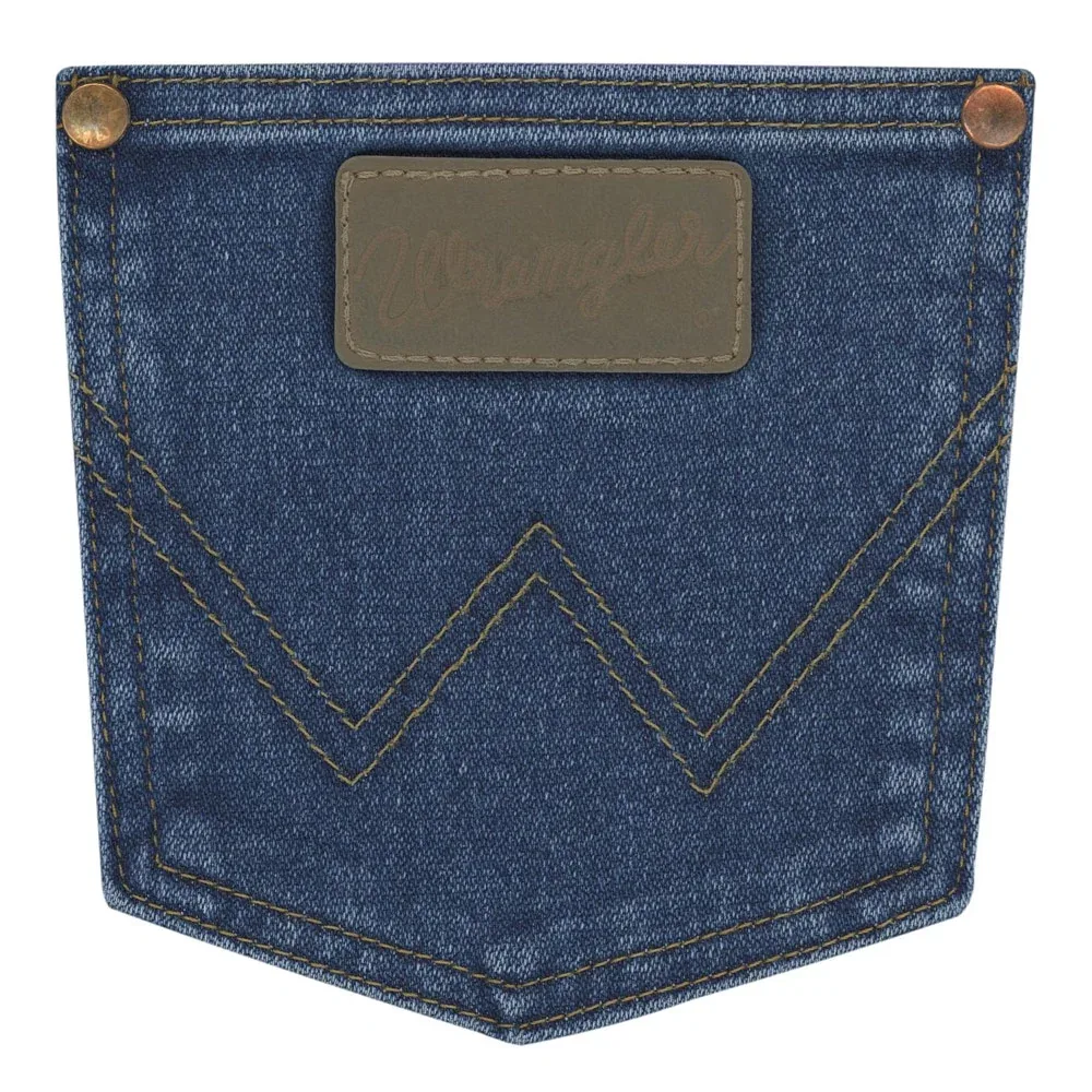 Wrangler Original Fit Active Flex Stonewash Jeans - Image 2