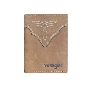 Wrangler Toe Bug Western Stitch Trifold Wallet