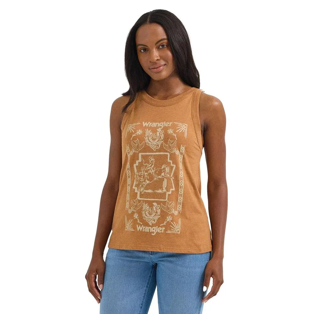 Wrangler Women's Argan Oil Graphic Tank