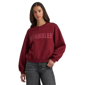 Wrangler Women's Cabernet Logo Sweatshirt