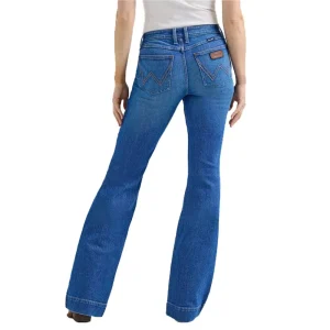 Wrangler Womens Mae Wide Leg Trouser